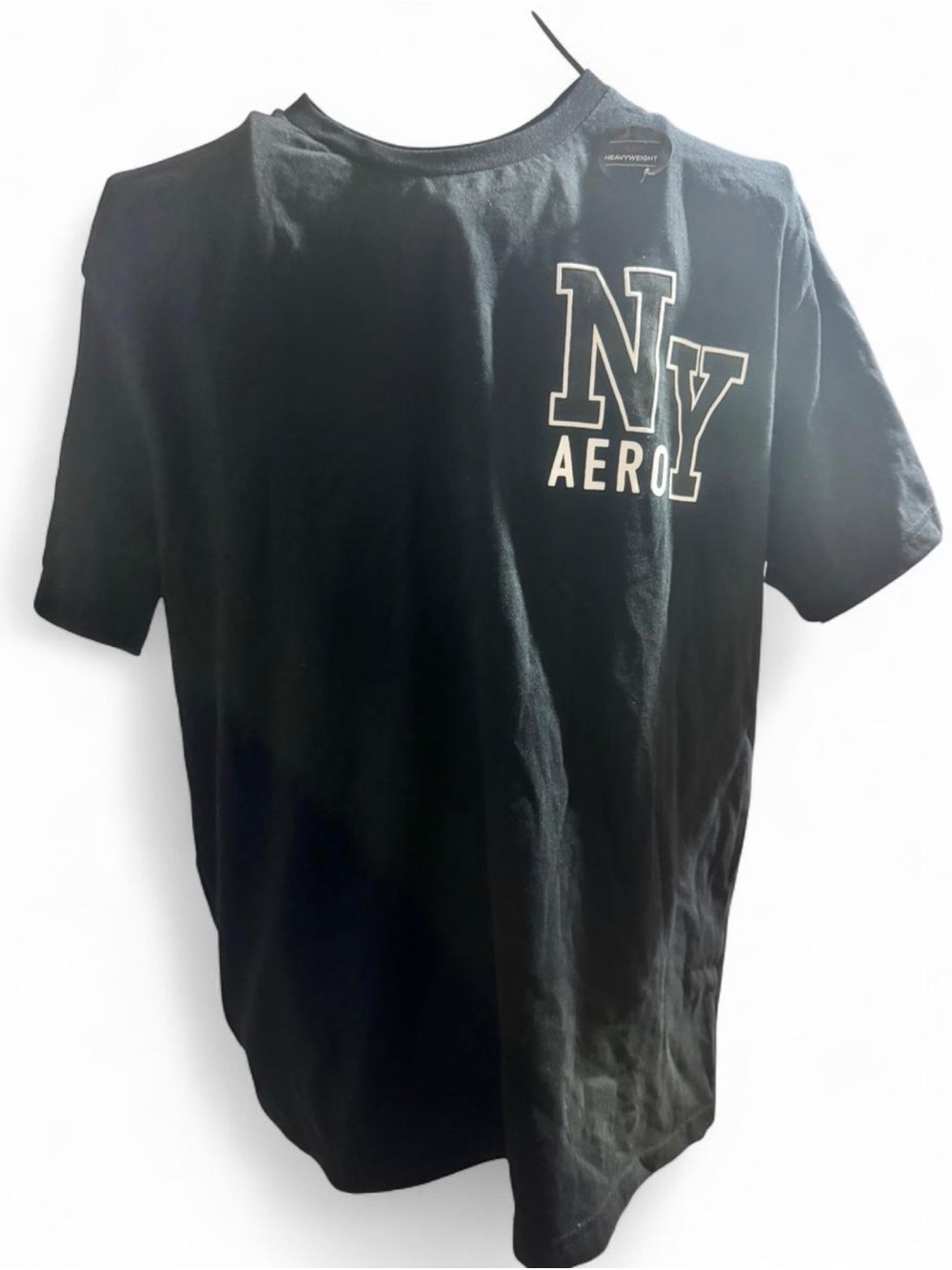 Aeropostale Black NY Graphic Short Sleeve Tee